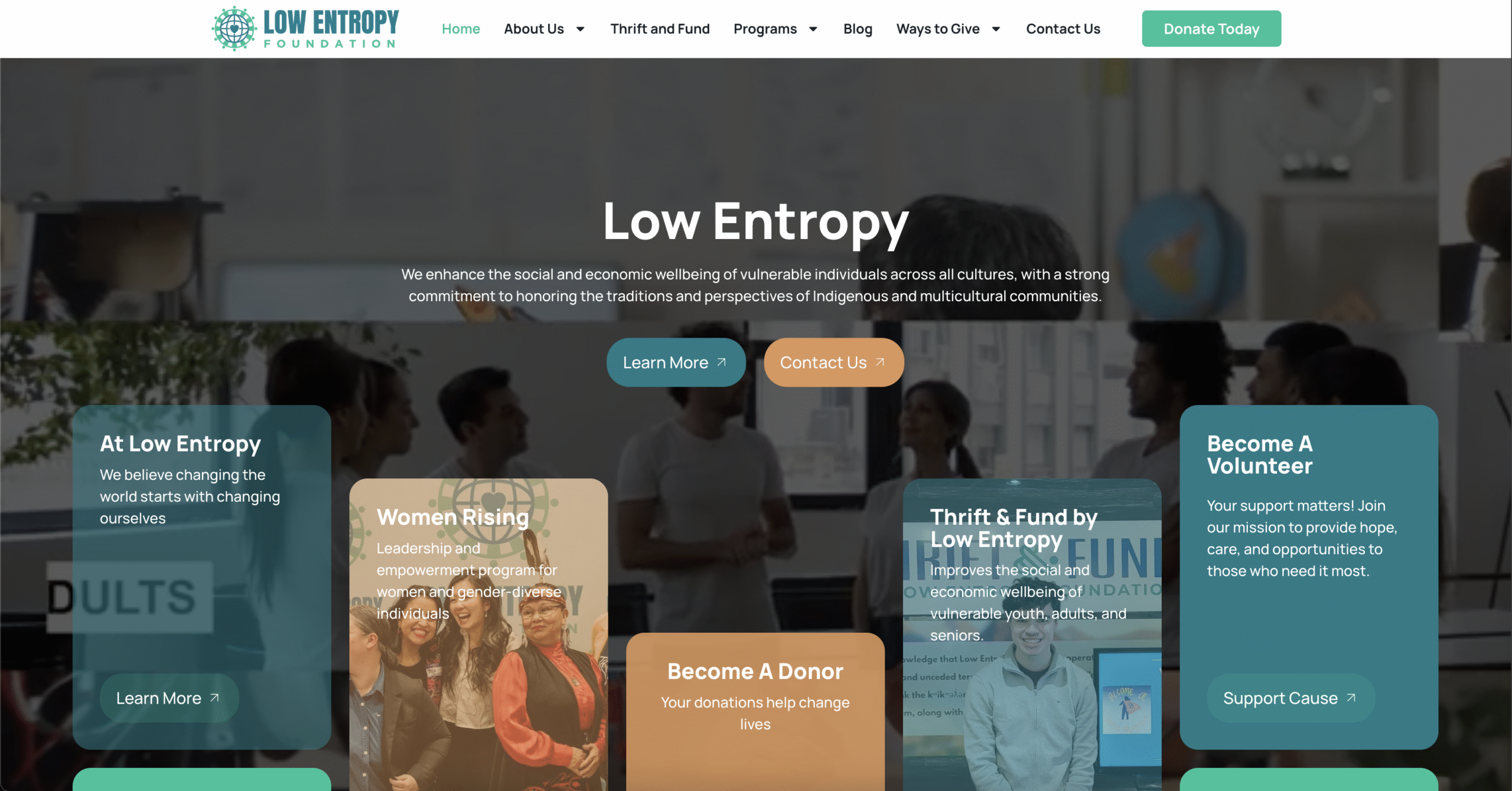 low entropy website